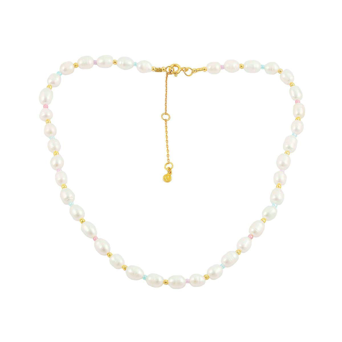 Hultquist Copenhagen — Pastel Pearl Necklace Hultquist Copenhagen Pastel Pearl Necklace — Collier