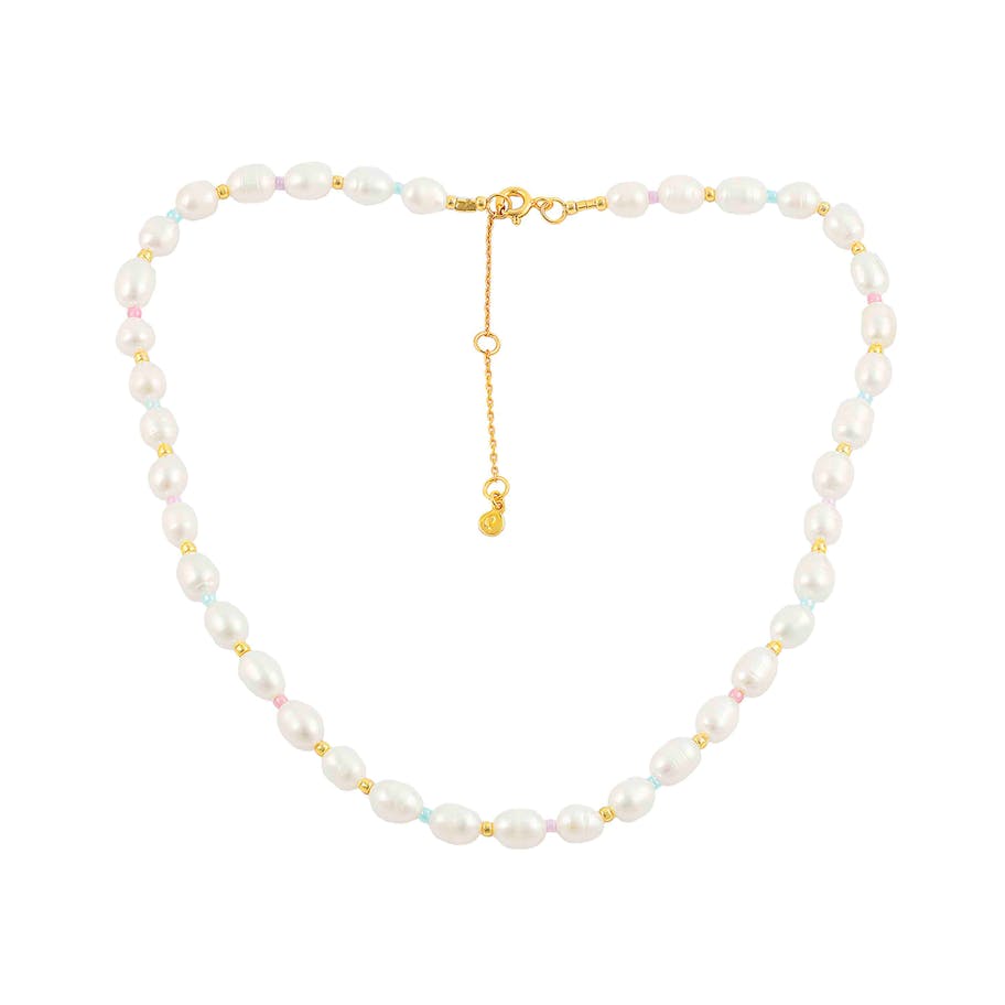 Hultquist Copenhagen — Pastel Pearl Necklace Hultquist Copenhagen Pastel Pearl Necklace — Halsband
