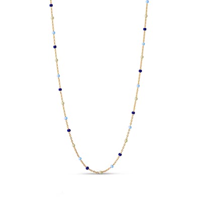 Enamel Copenhagen — Lola Necklace Marine Enamel Copenhagen Lola Necklace Marine — Kaulakoru