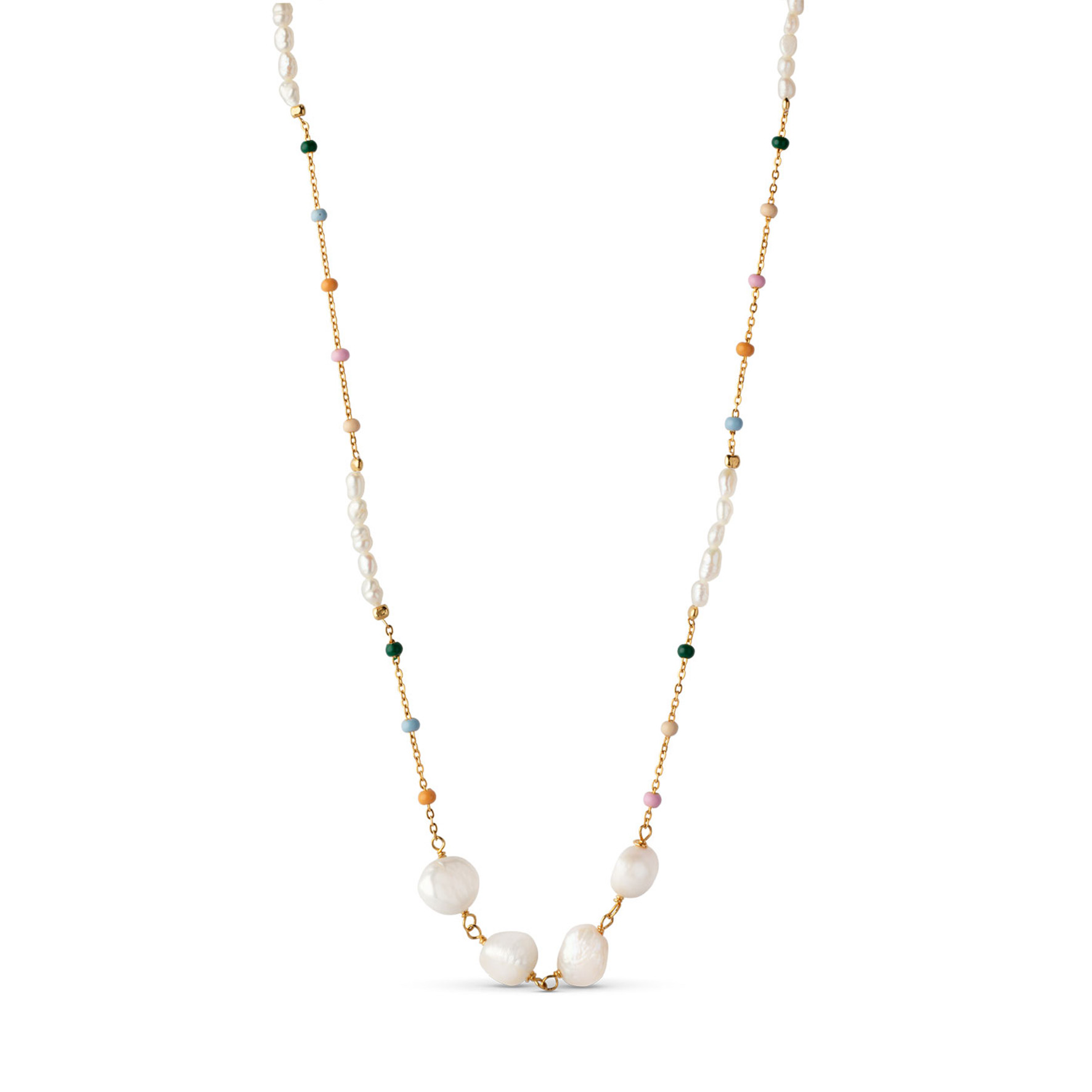 Enamel Copenhagen Lola Perla Necklace Dreamy Pearl — Collier
