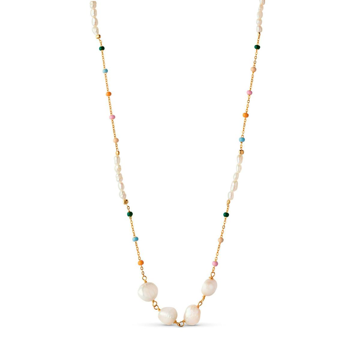Enamel Copenhagen — Lola Perla Necklace Dreamy Pearl Enamel Copenhagen Lola Perla Necklace Dreamy Pearl — Halskette