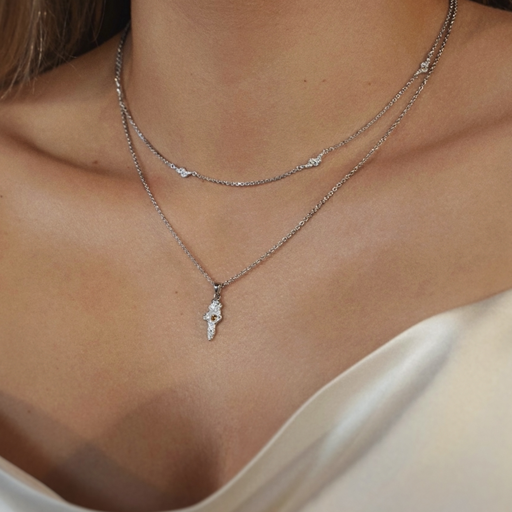 Sistie Silke By Sistie Pendant Necklace — Halskæde