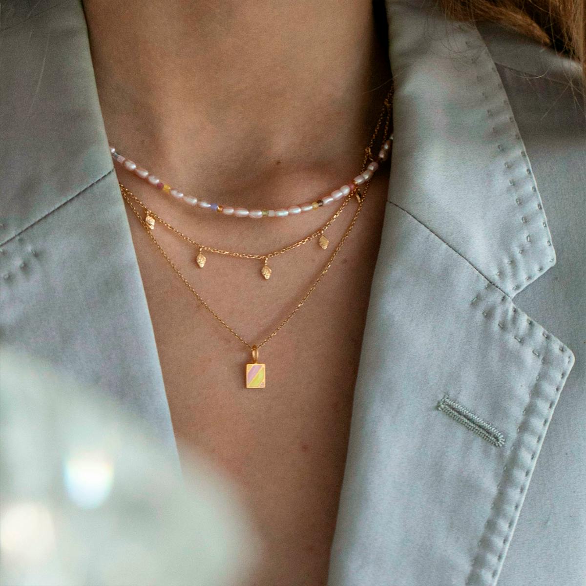 STINE A Jewelry — Tout Petit Ile De L'Amour Necklace STINE A Jewelry Tout Petit Ile De L'Amour Necklace — Halskjeder
