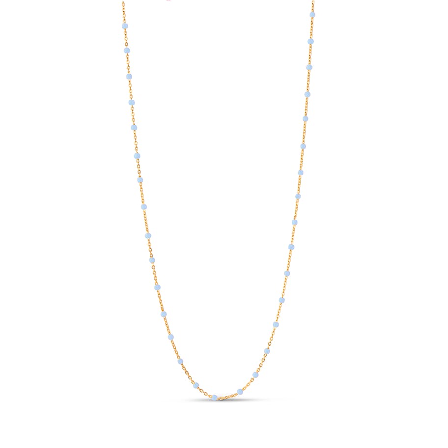 Enamel Copenhagen — Lola Necklace Sky Enamel Copenhagen Lola Necklace Sky — Collier