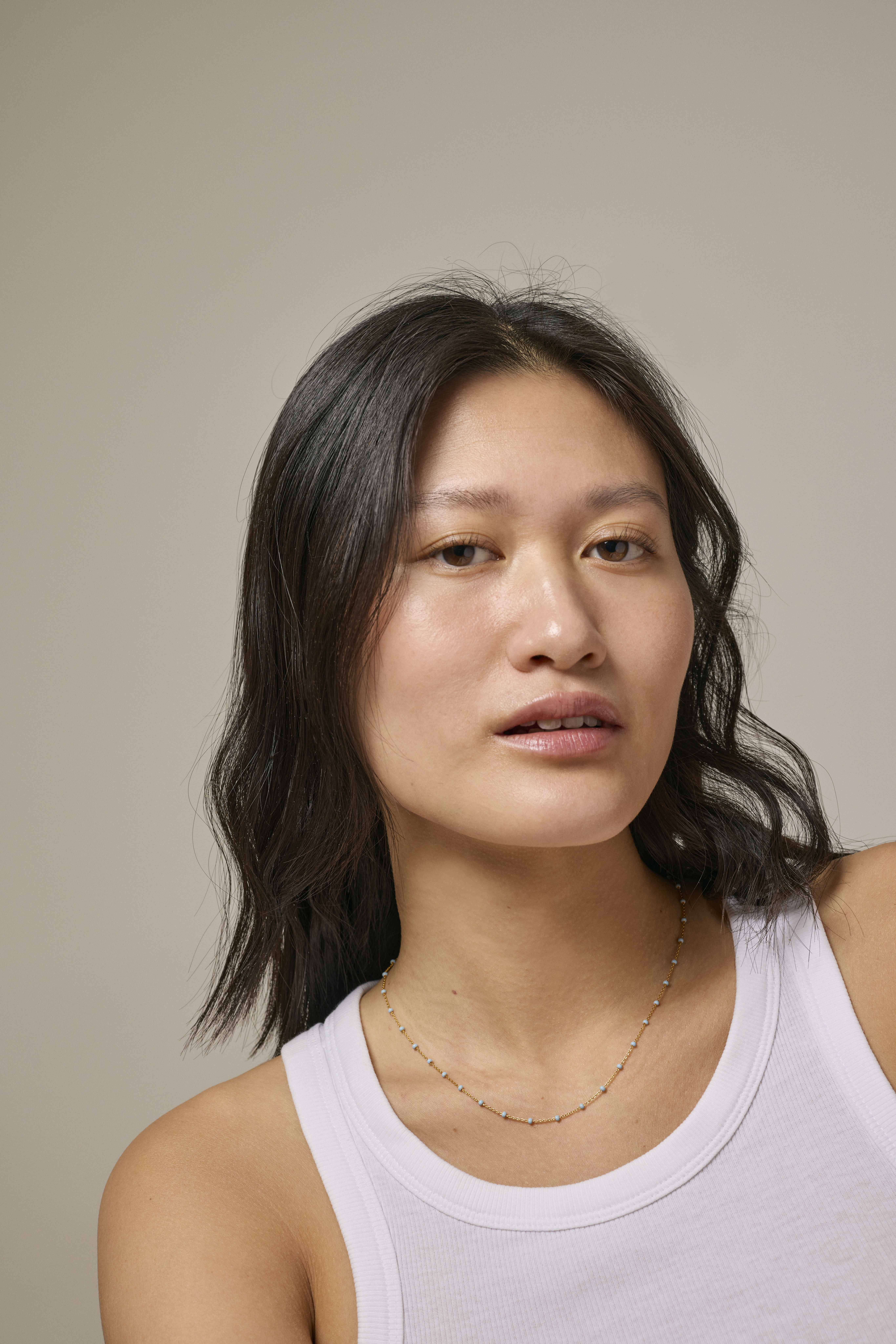 Enamel Copenhagen Lola Necklace Sky — Naszyjnik