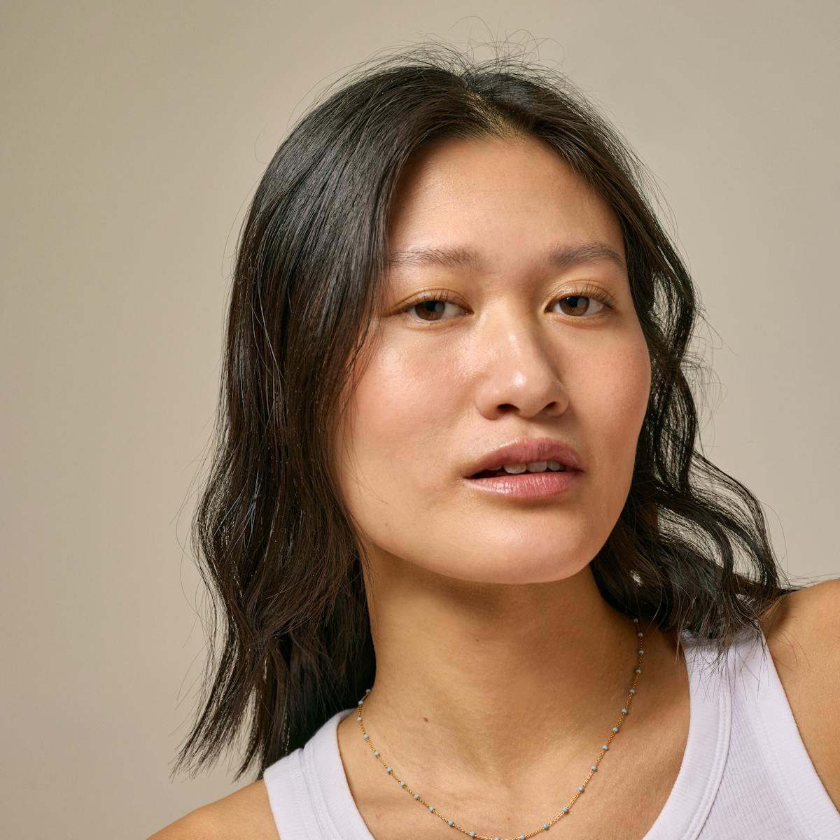Enamel Copenhagen — Lola Necklace Sky Enamel Copenhagen Lola Necklace Sky — Necklace