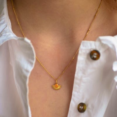 Enamel Copenhagen — Soleil Necklace Daisy Enamel Copenhagen Soleil Necklace Daisy — Collier