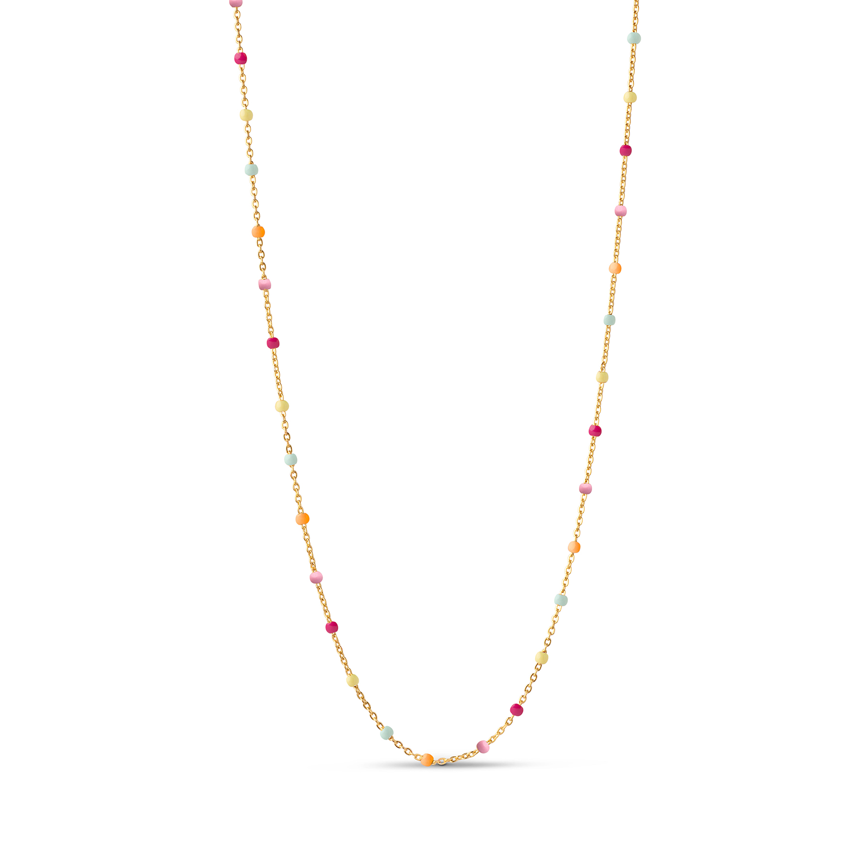 Enamel Copenhagen Lola Necklace Rainbow — Collier