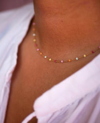 Enamel Copenhagen — Lola Necklace Rainbow Enamel Copenhagen Lola Necklace Rainbow — Kaulakoru