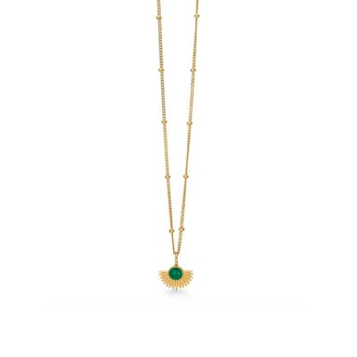 Enamel Copenhagen — Soleil necklace Petrol Green Enamel Copenhagen Soleil necklace Petrol Green — Collier