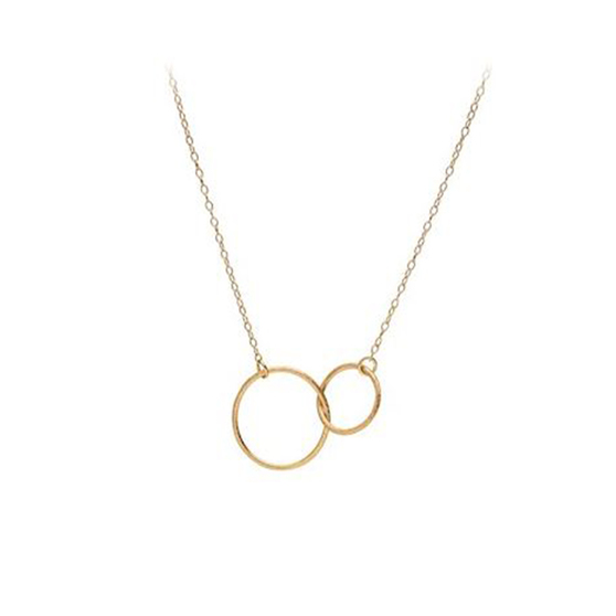 Pernille Corydon Double plain necklace — Naszyjnik