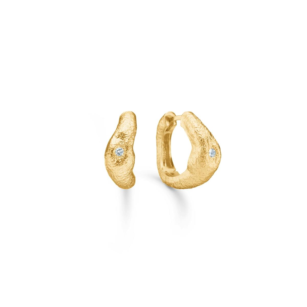 Studio Z — Lumi Zircon Hoops Studio Z Lumi Zircon Hoops — Earrings