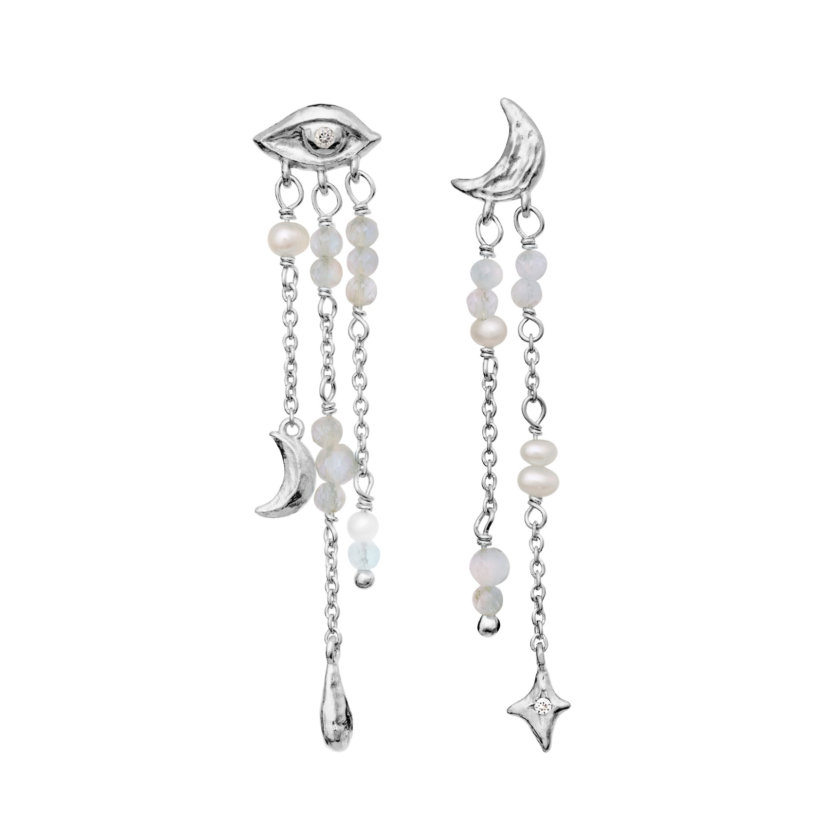 Maanesten Sonata Earchains — Øreringe