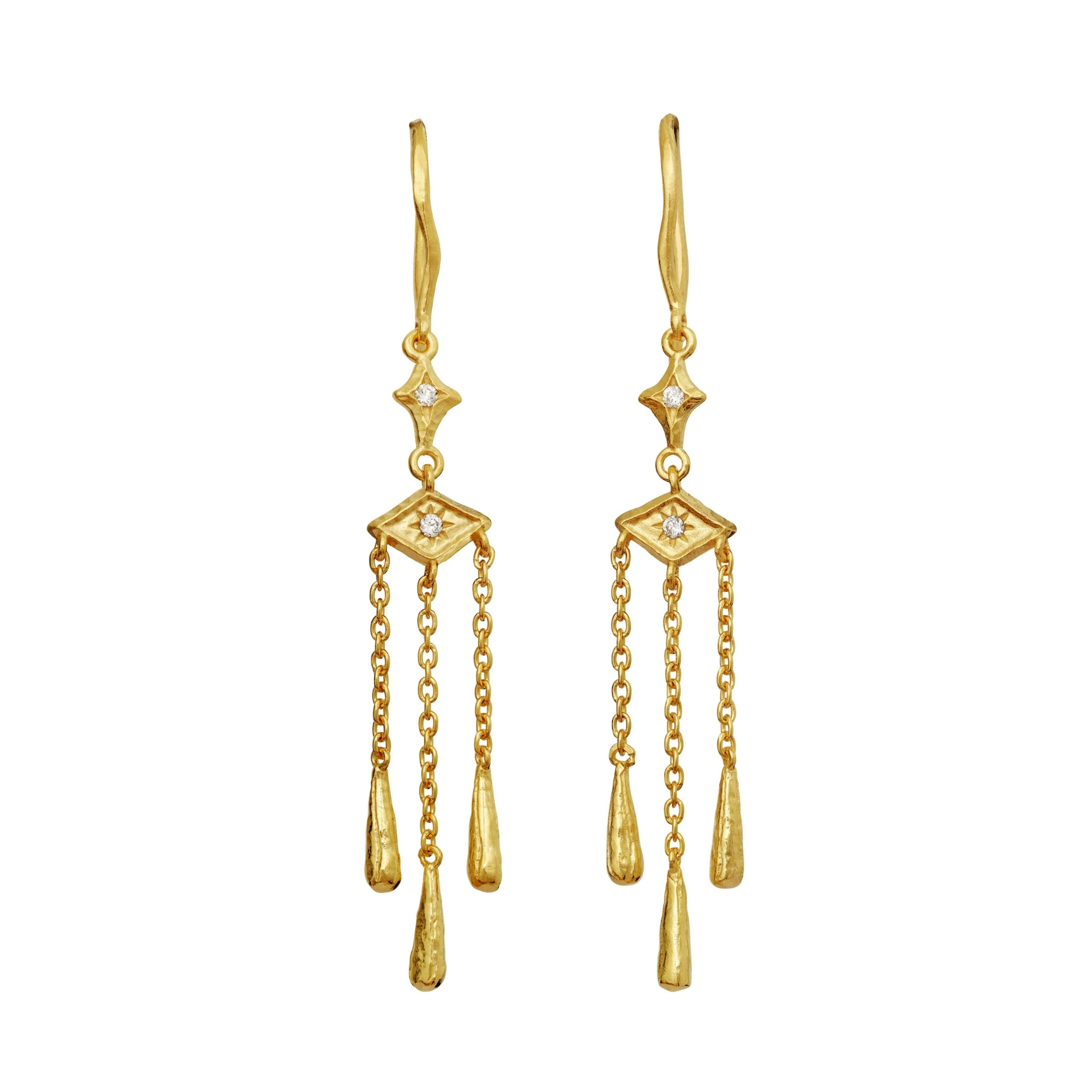 Maanesten Trio Earrings — Örhängen
