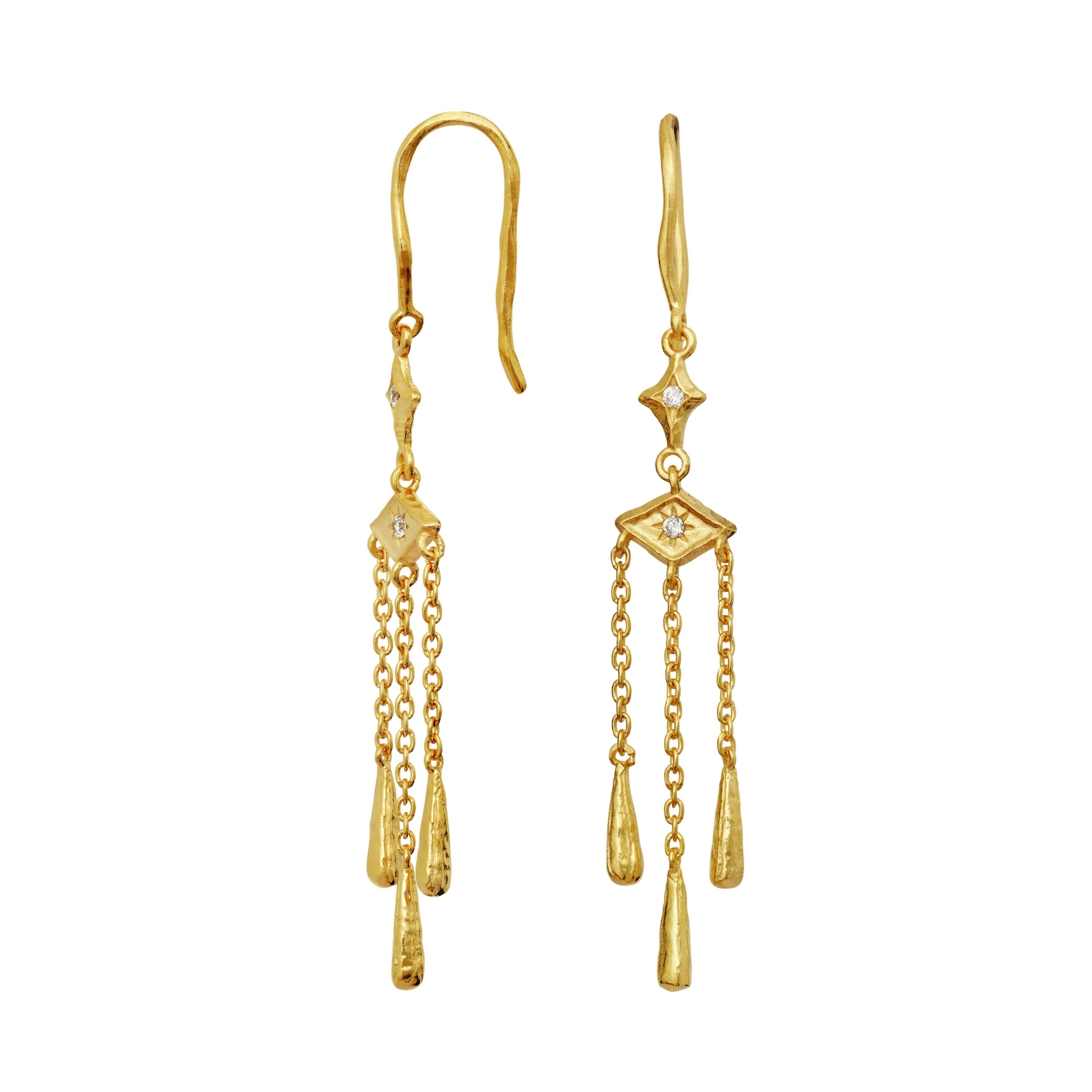 Maanesten Trio Earrings — Øreringe