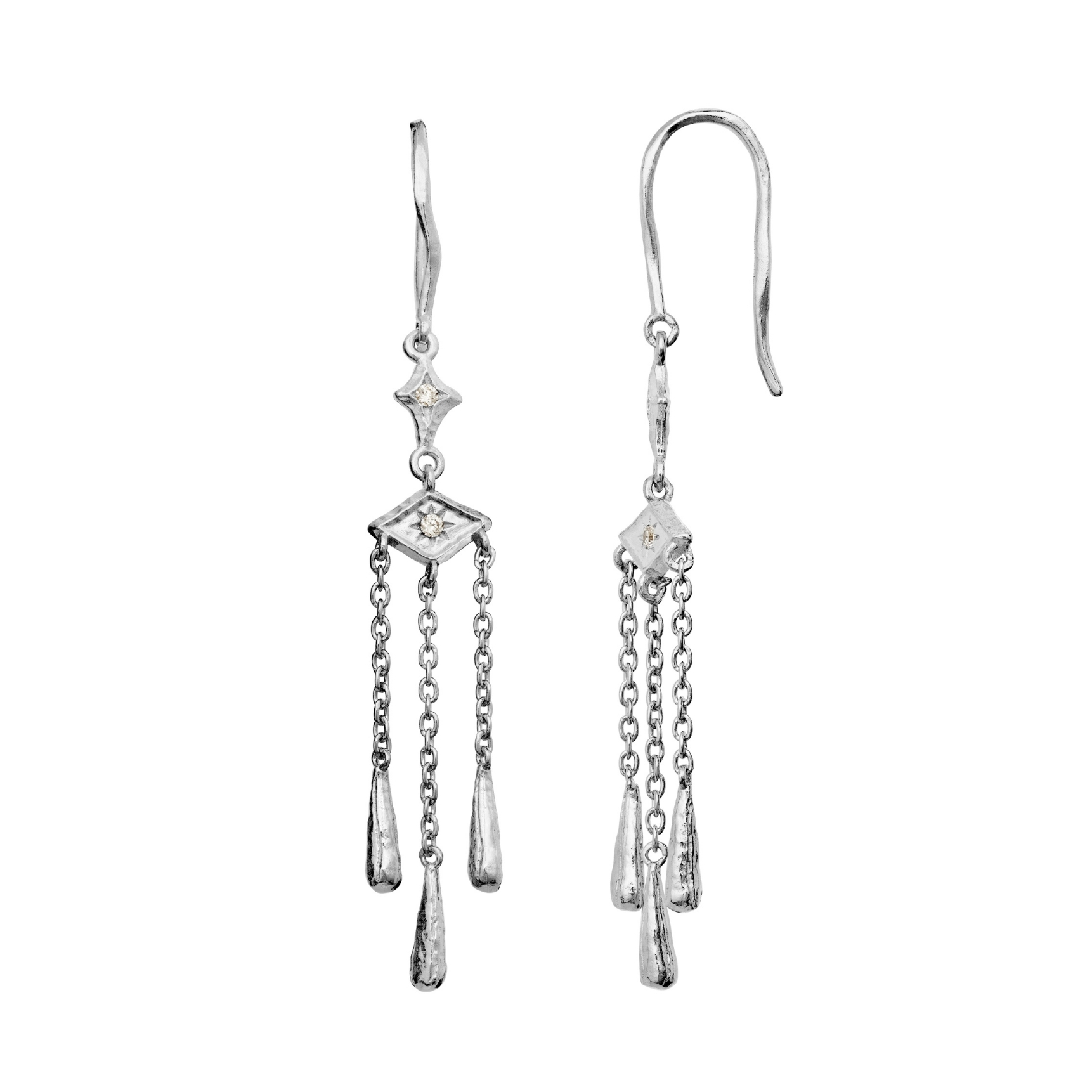 Maanesten Trio Earrings — Øreringe