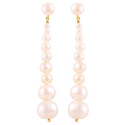 Hultquist Copenhagen — Embla White Earrings Hultquist Copenhagen Embla White Earrings — Øreringe