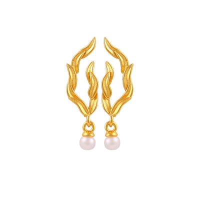 Hultquist Copenhagen — Marigold Leaf Earrings Hultquist Copenhagen Marigold Leaf Earrings — Kolczyk
