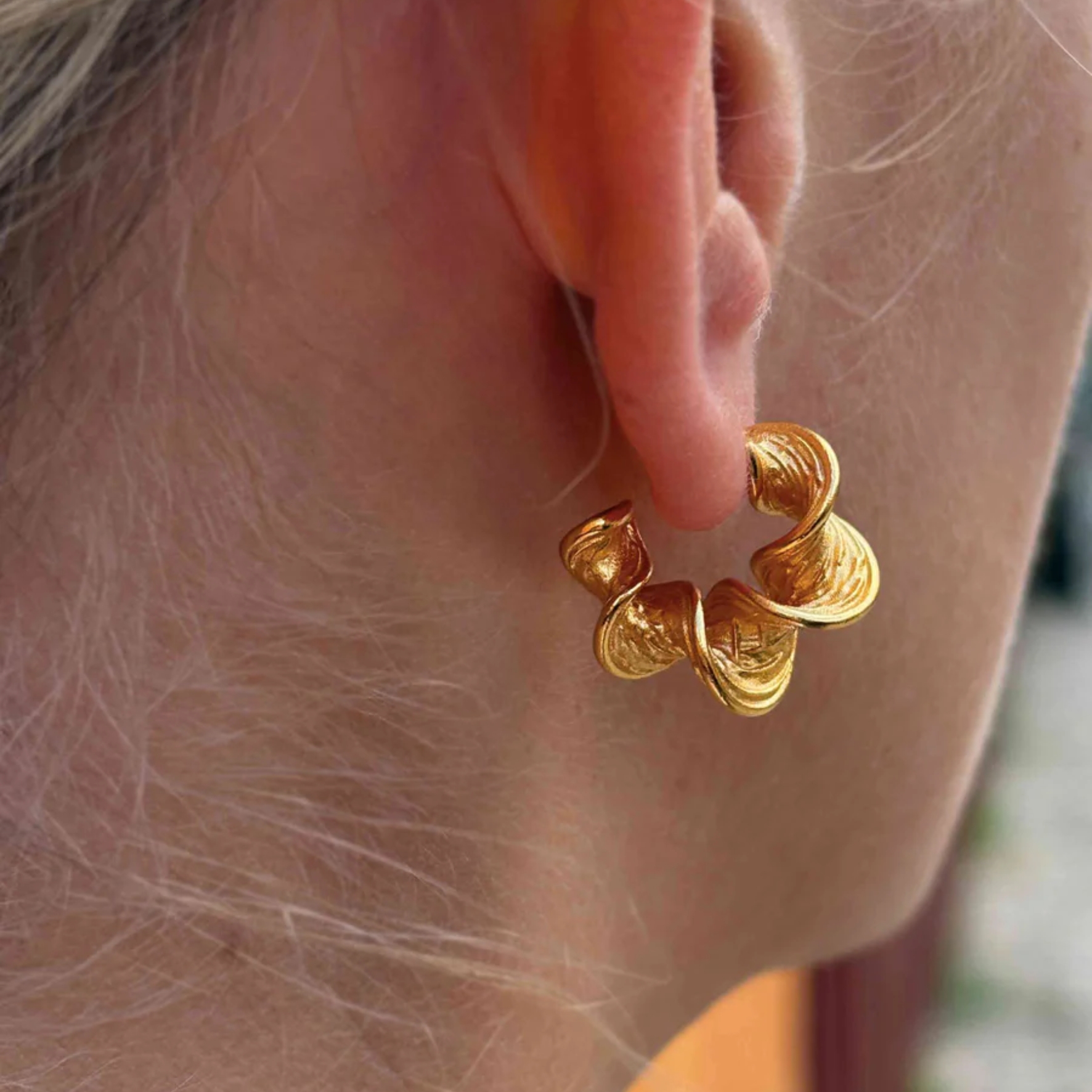 Hultquist Copenhagen Hedda Hoops — Örhängen