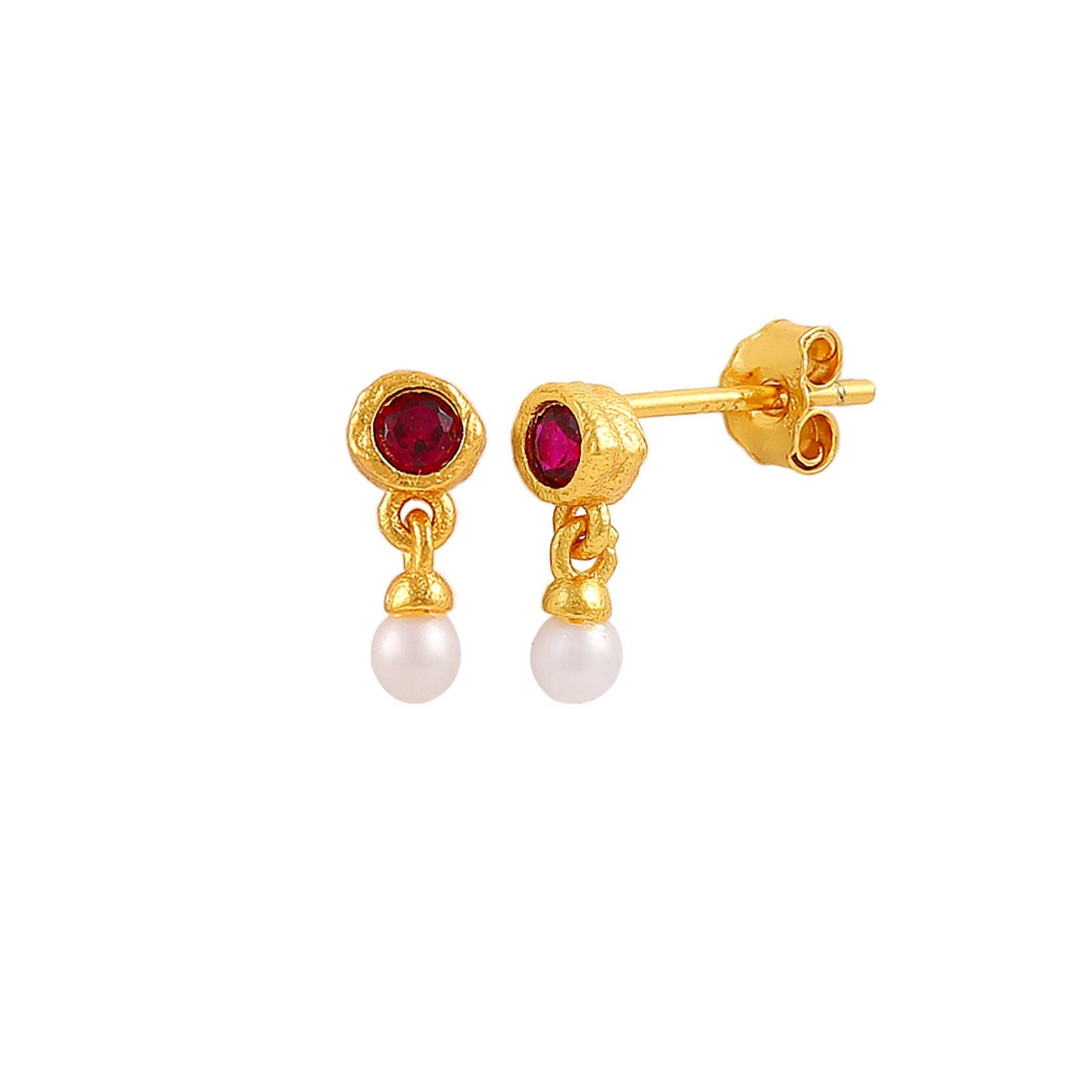 Hultquist Copenhagen Amber Petite Earrings — Oorbel