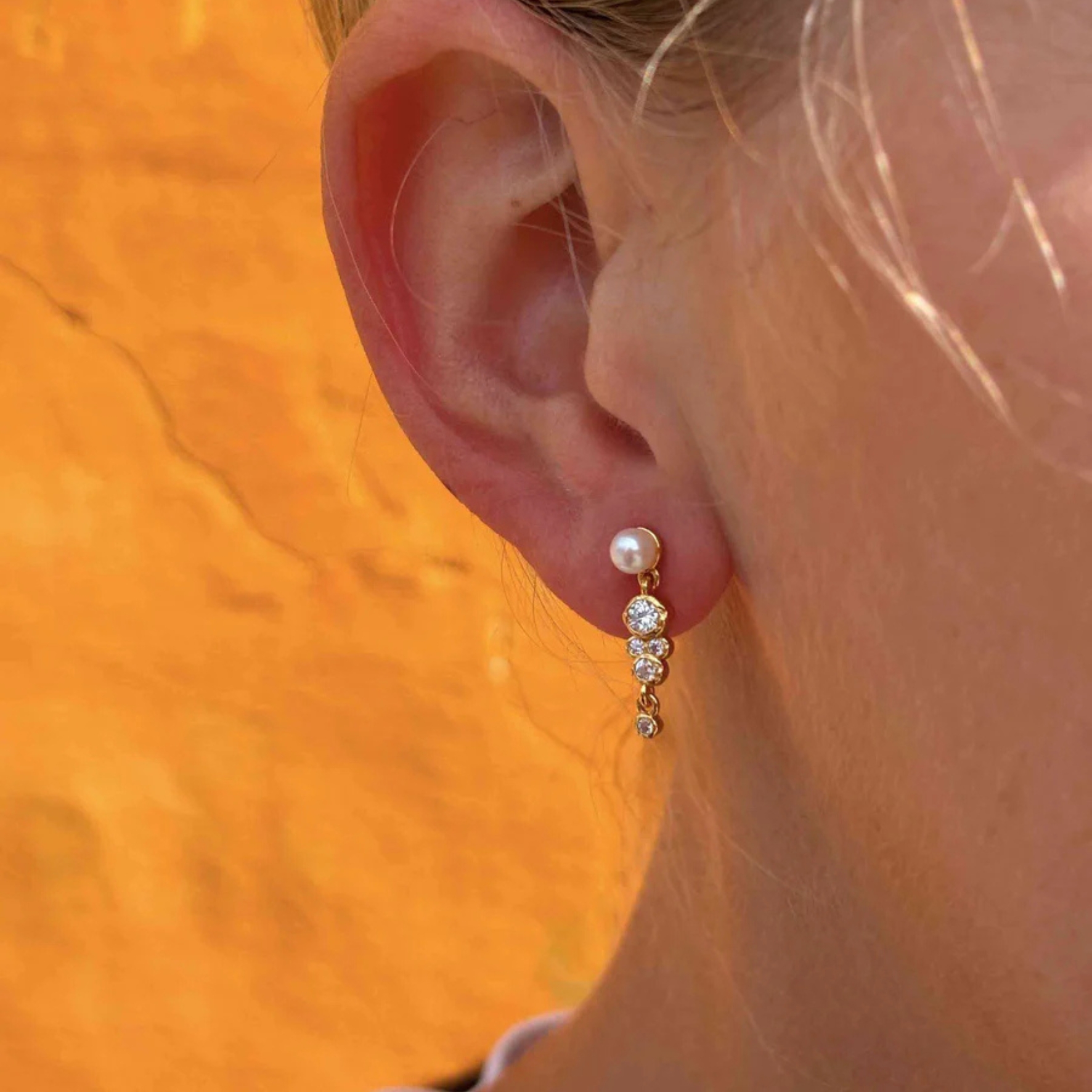 Hultquist Copenhagen Scarlet Earrings — Örhängen