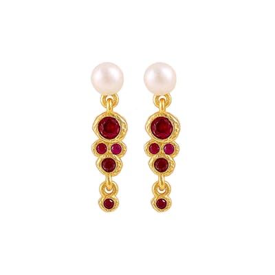 Hultquist Copenhagen — Scarlet Red Earrings Hultquist Copenhagen Scarlet Red Earrings — Boucle d'oreille