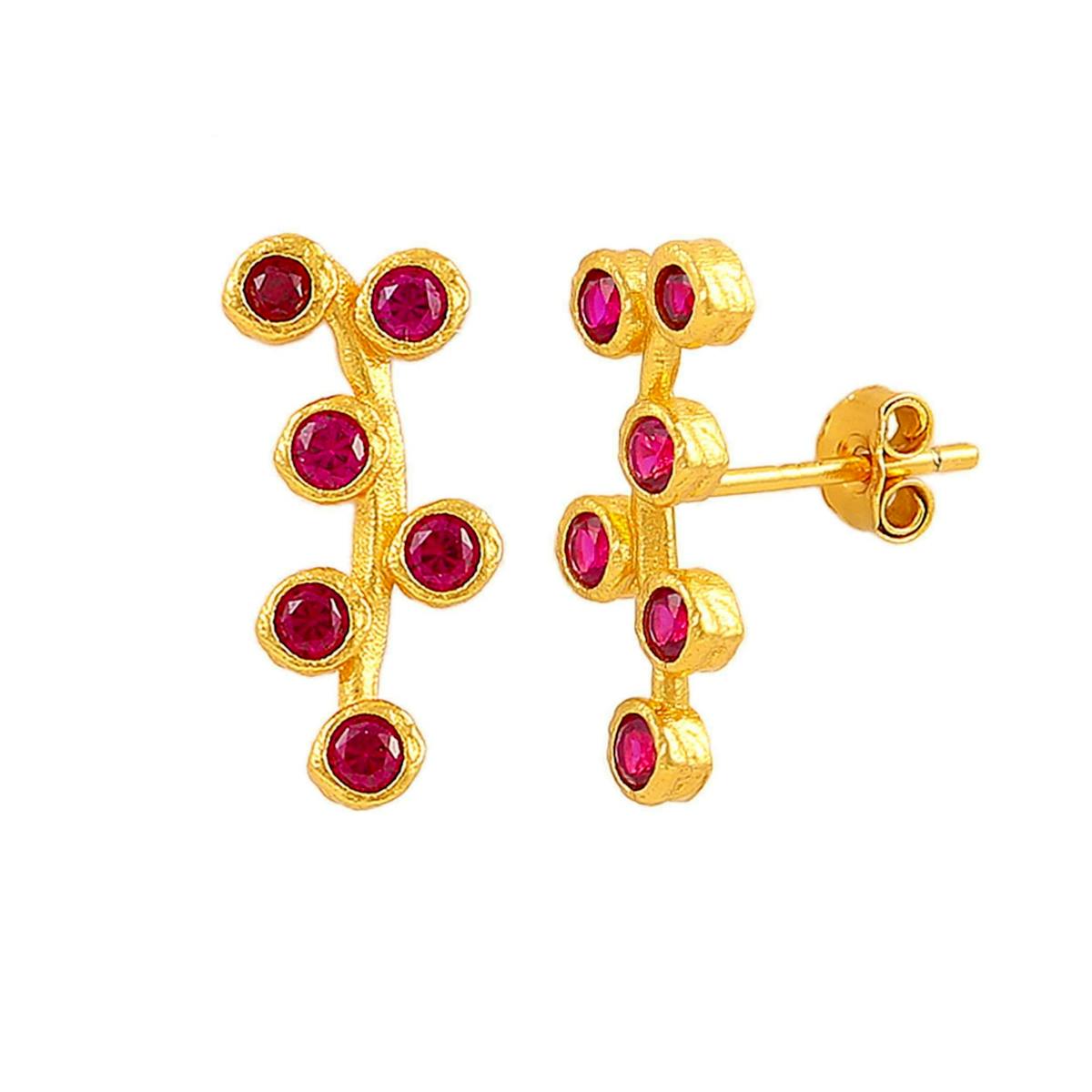 Hultquist Copenhagen — Amber Red Earrings Hultquist Copenhagen Amber Red Earrings — Náušnice