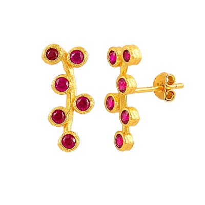 Hultquist Copenhagen — Amber Red Earrings Hultquist Copenhagen Amber Red Earrings — Øreringe
