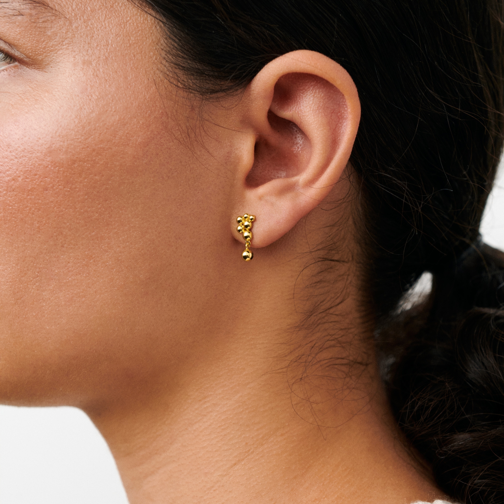 Pernille Corydon Pebble Earrings — Kolczyk