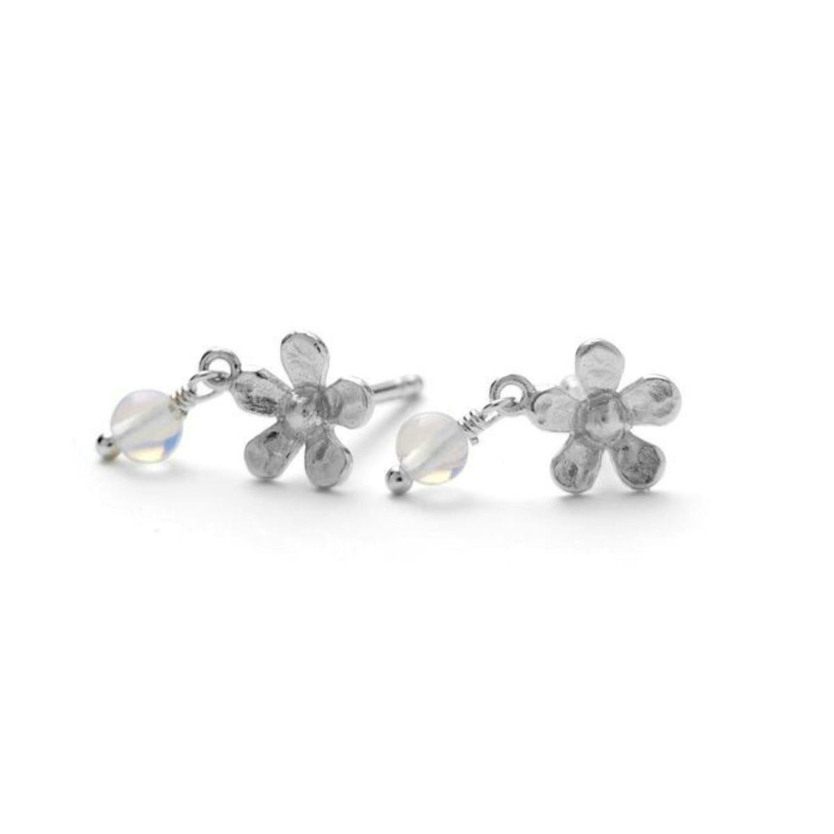 Pernille Corydon — Moonstone Poppy Earsticks Pernille Corydon Moonstone Poppy Earsticks — Boucle d'oreille