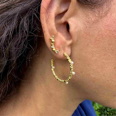 Nuni Copenhagen — Gloria Large Pearl Earrings Nuni Copenhagen Gloria Large Pearl Earrings — Ohrringe