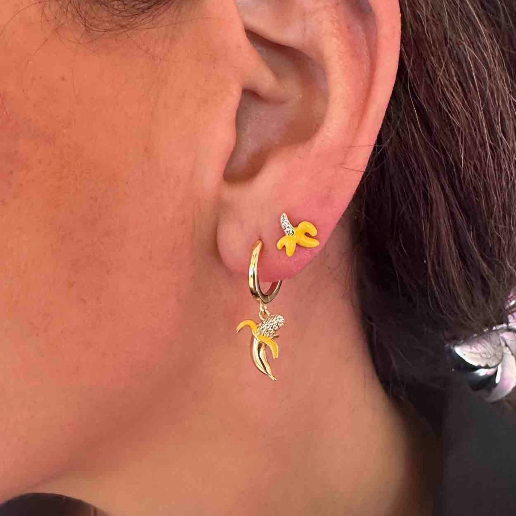 Nuni Copenhagen Bananas Earring Box — Kolczyk