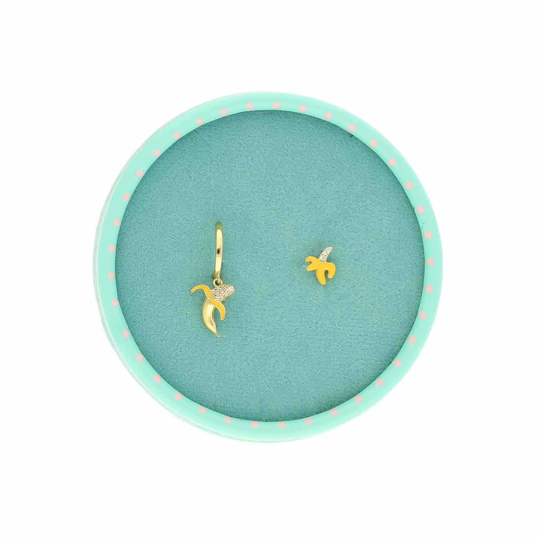 Nuni Copenhagen Bananas Earring Box — Kolczyk