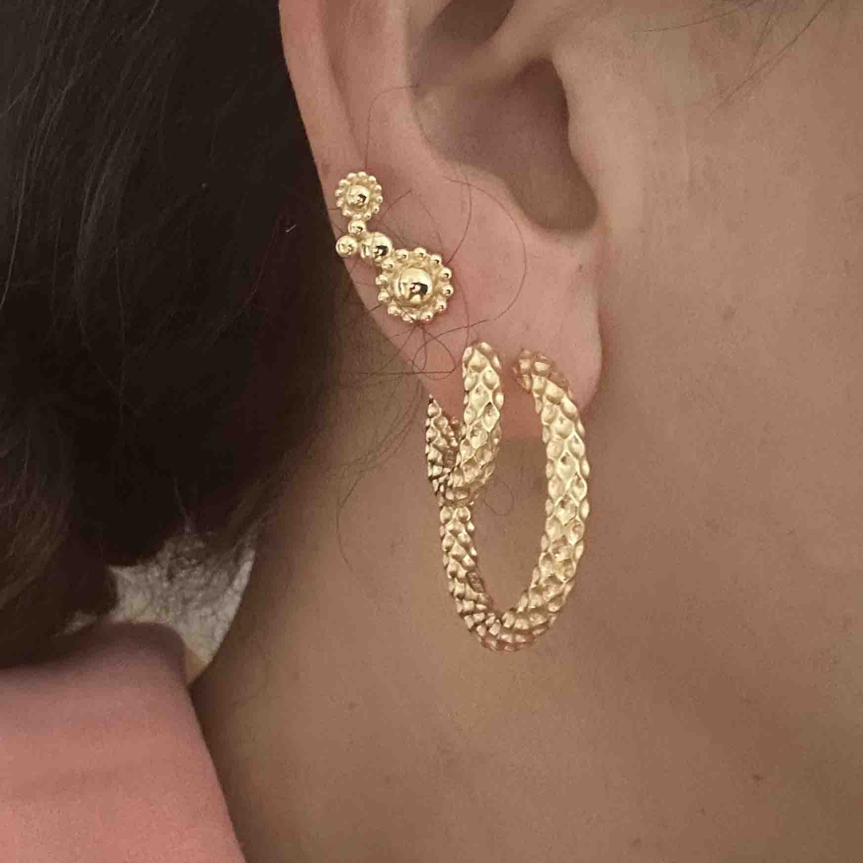 Nuni Copenhagen Sabrina Small Hoops — Örhängen