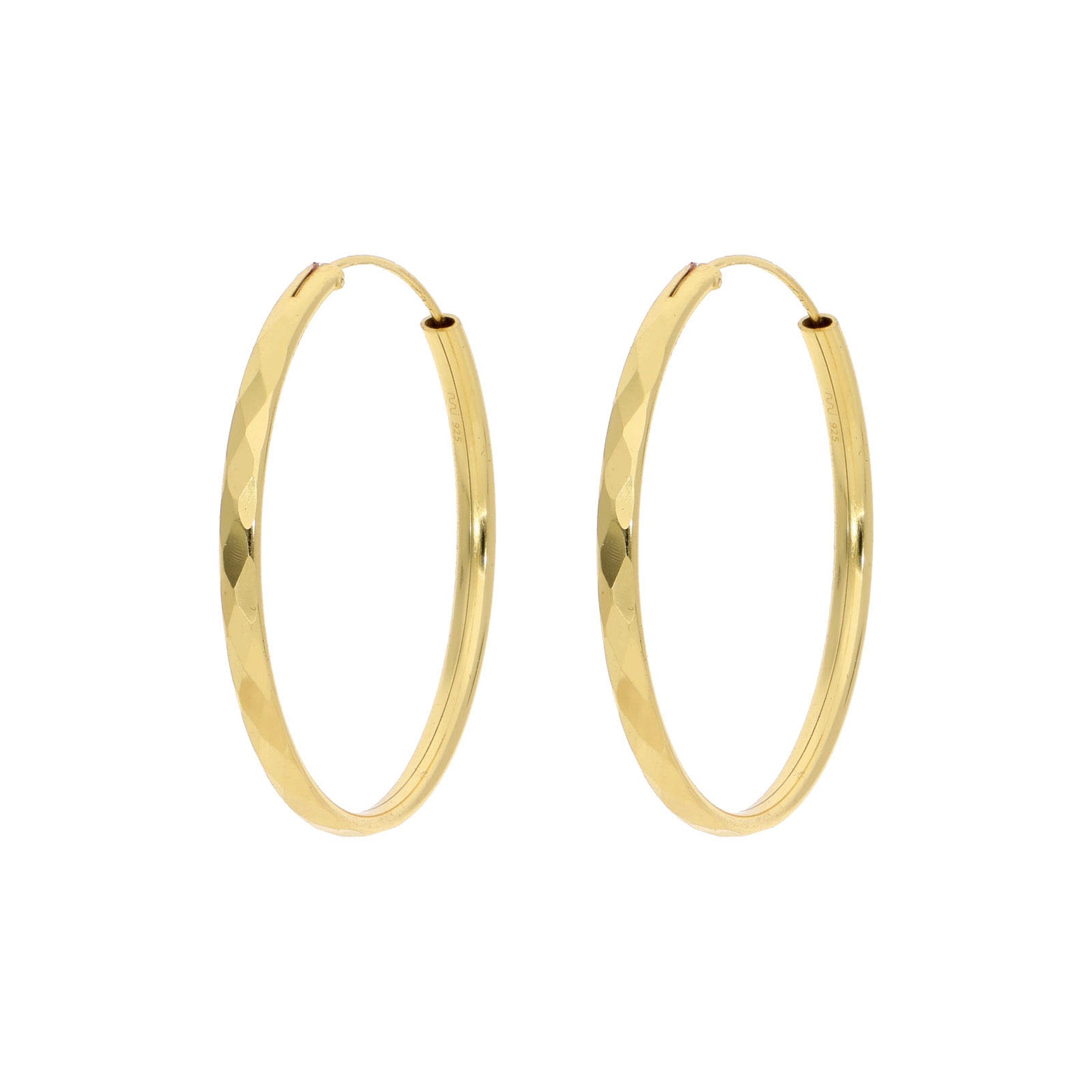 Nuni Copenhagen Trinity Large Hoops — Náušnice