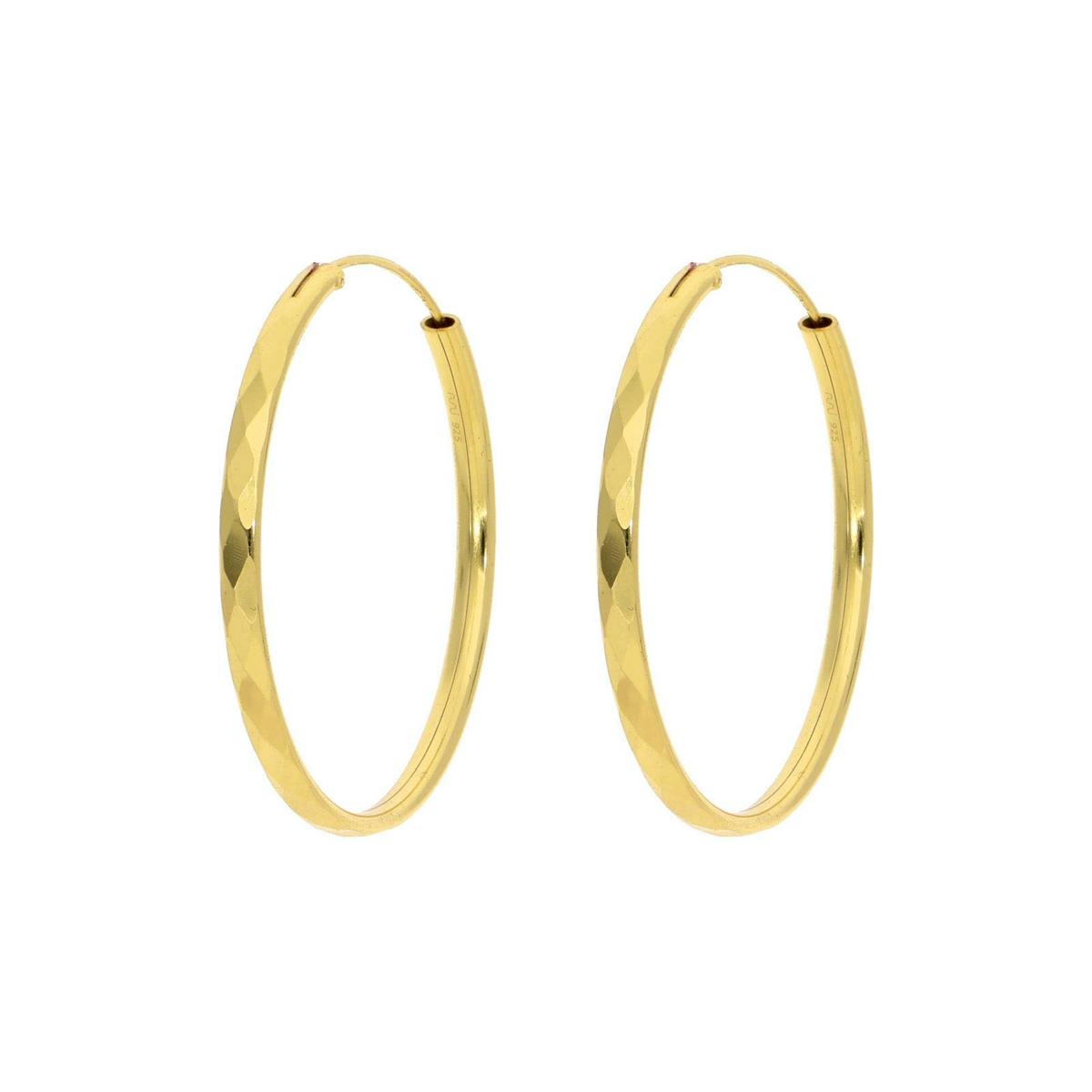 Nuni Copenhagen — Trinity Large Hoops Nuni Copenhagen Trinity Large Hoops — Earrings