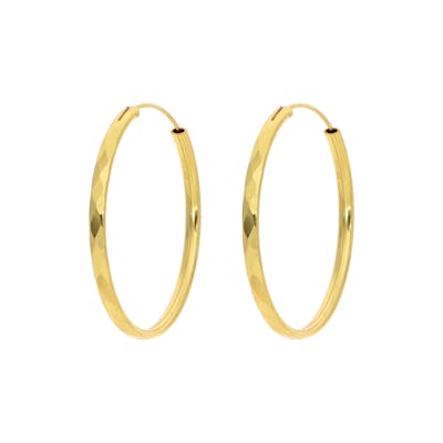 Nuni Copenhagen — Trinity Large Hoops Nuni Copenhagen Trinity Large Hoops — Boucle d'oreille