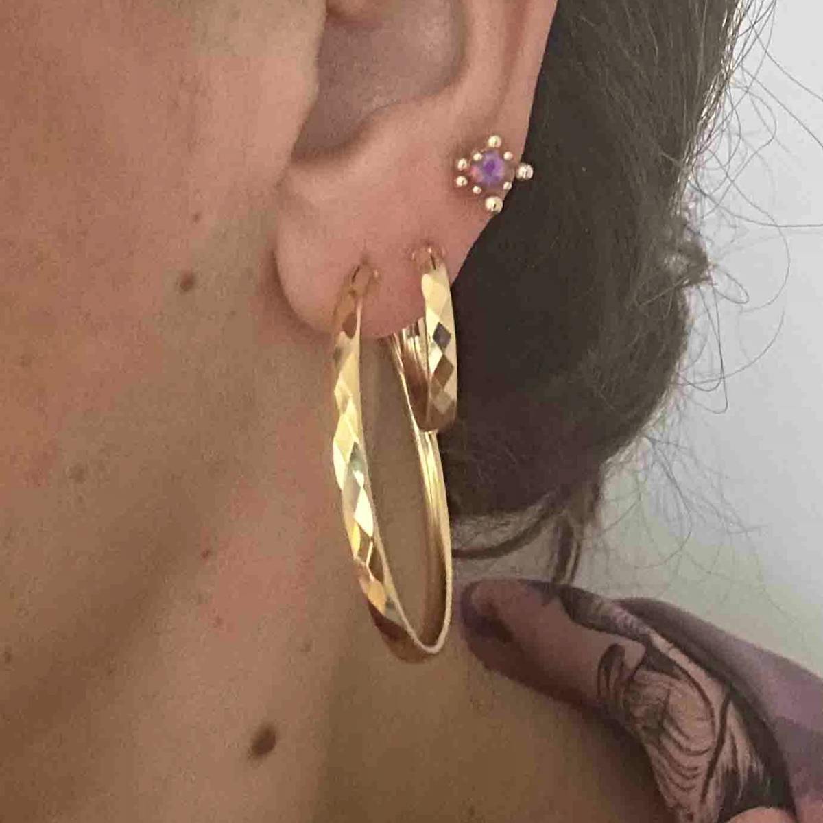 Nuni Copenhagen — Trinity Small Hoops Nuni Copenhagen Trinity Small Hoops — Øreringer