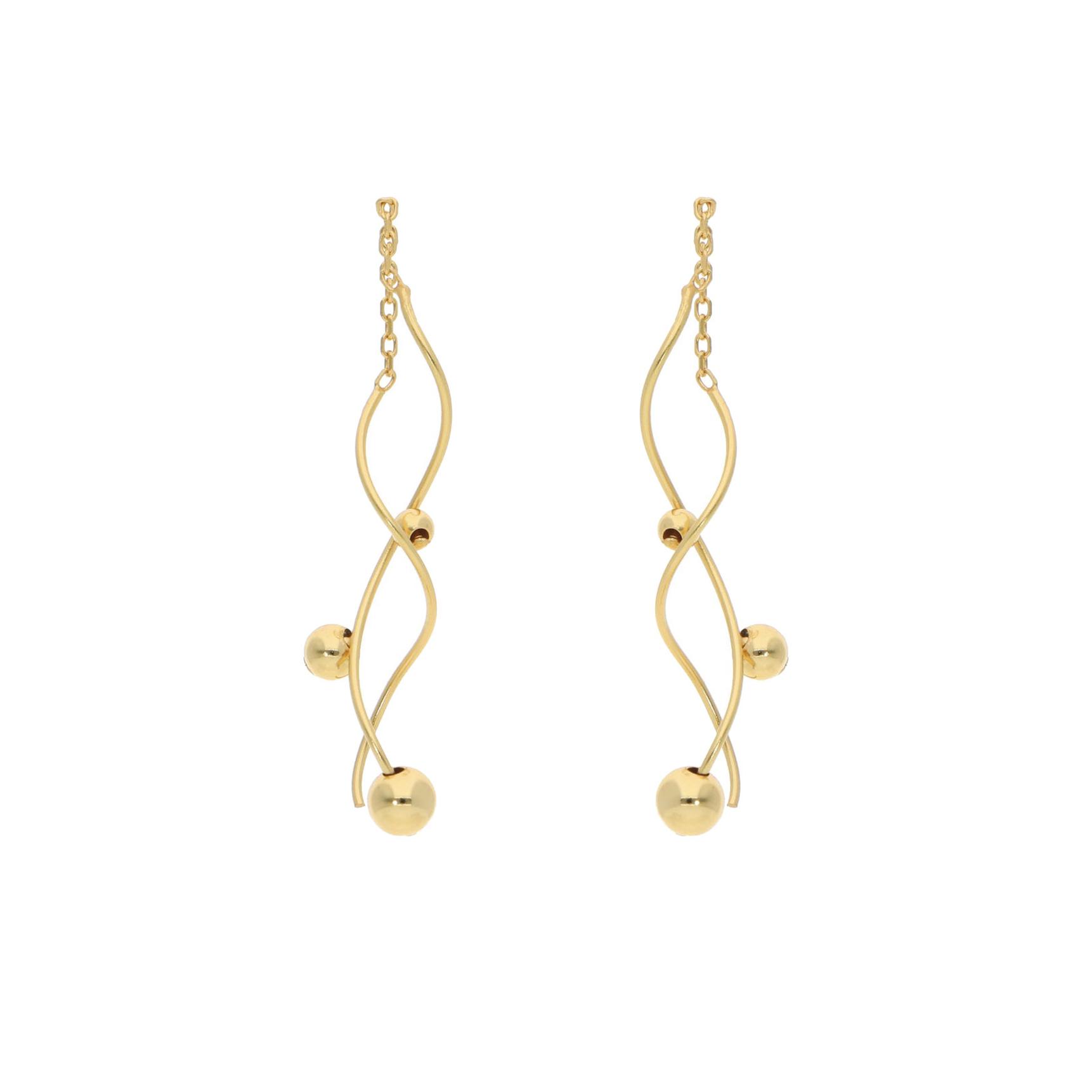 Nuni Copenhagen Angelina Small Gold Earrings — Kolczyk