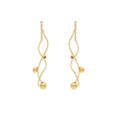 Nuni Copenhagen — Angelina Small Gold Earrings Nuni Copenhagen Angelina Small Gold Earrings — Øreringer