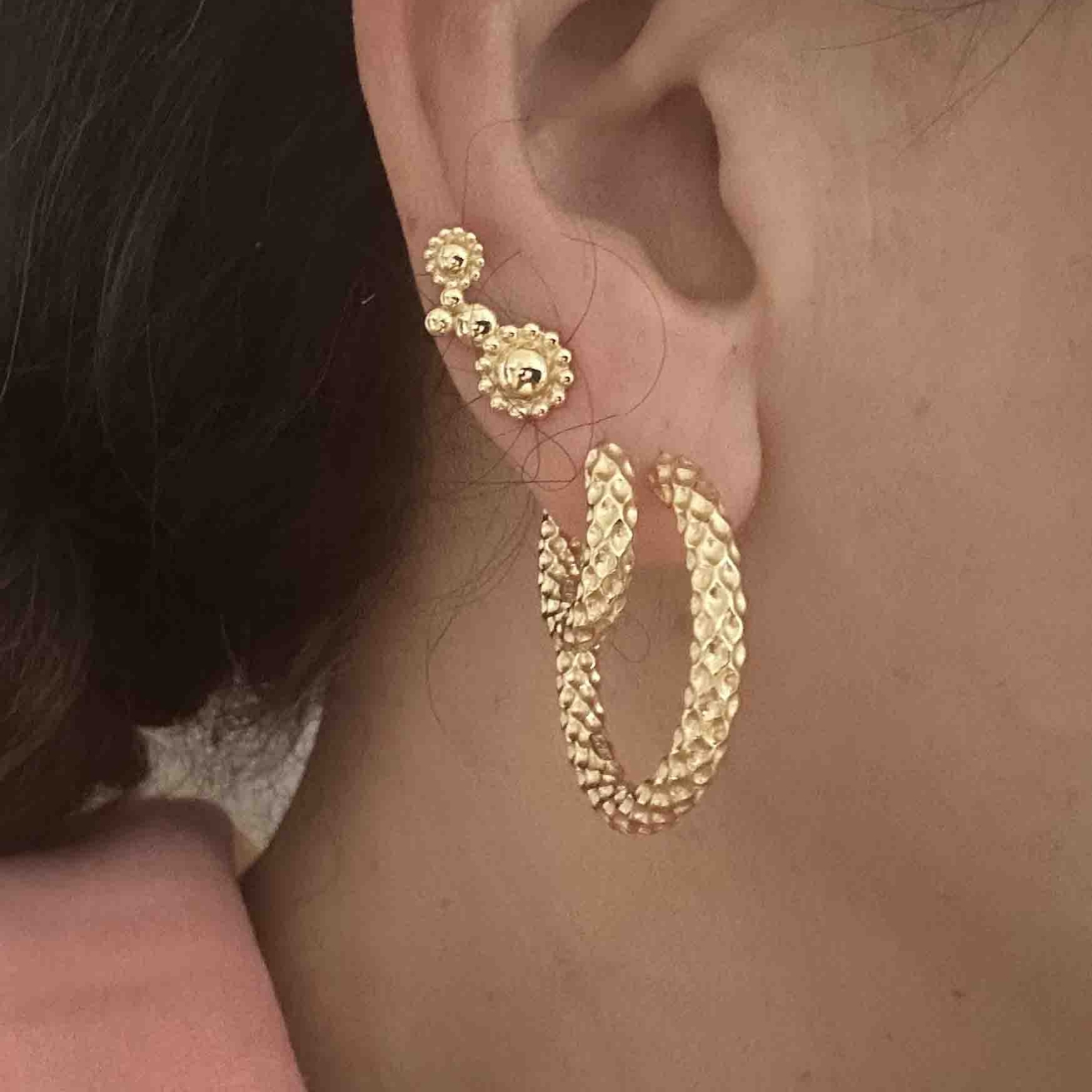 Nuni Copenhagen Sabrina Large Hoops — Örhängen