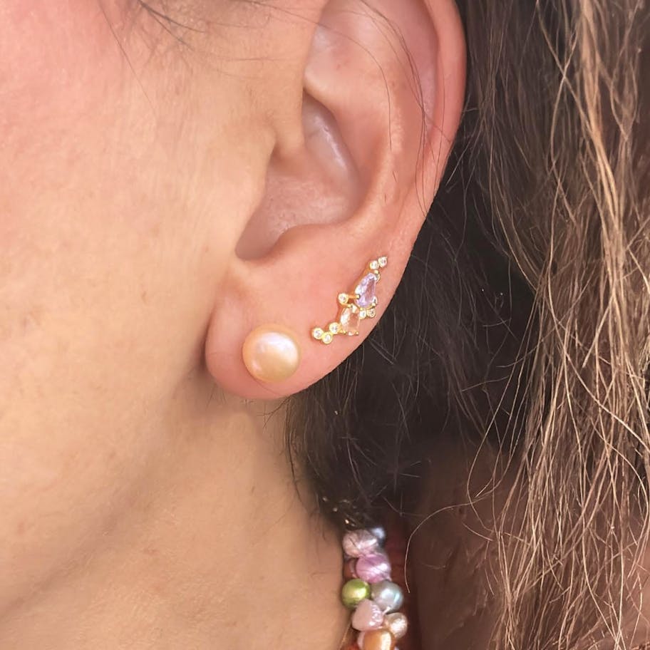 Nuni Copenhagen — Ditte Pearl Earsticks Nuni Copenhagen Ditte Pearl Earsticks — Boucle d'oreille