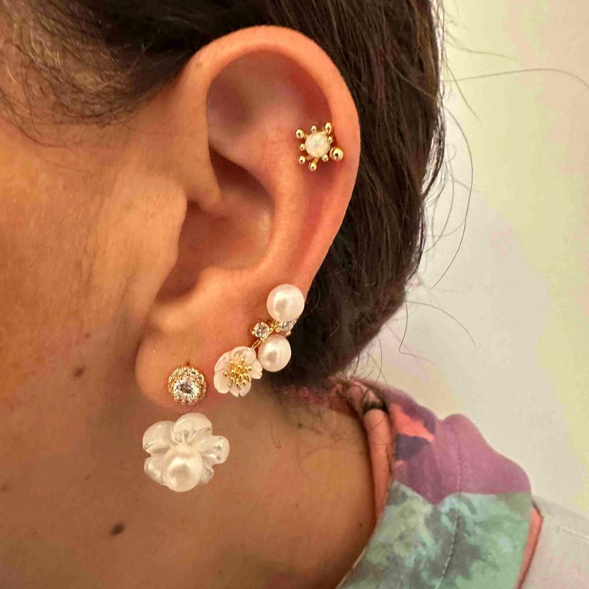 Nuni Copenhagen — Mabel Pearl Earrings Nuni Copenhagen Mabel Pearl Earrings — Boucle d'oreille