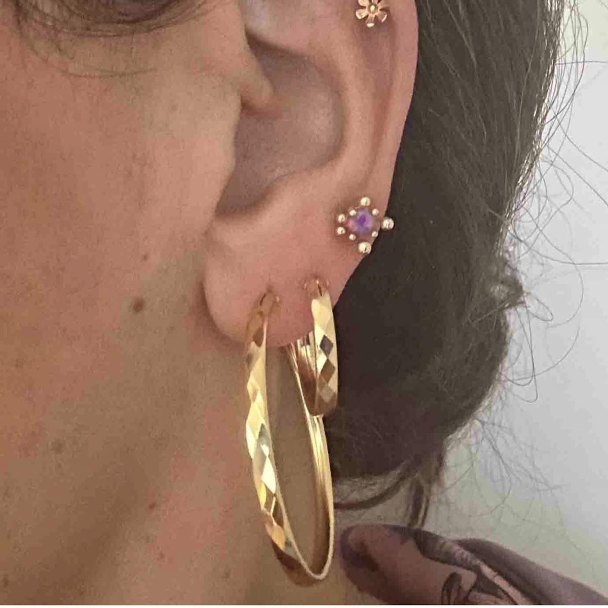 Nuni Copenhagen — Winnie Lavender Earsticks Nuni Copenhagen Winnie Lavender Earsticks — Boucle d'oreille