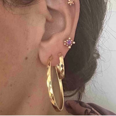 Nuni Copenhagen — Winnie Lavender Earsticks Nuni Copenhagen Winnie Lavender Earsticks — Boucle d'oreille