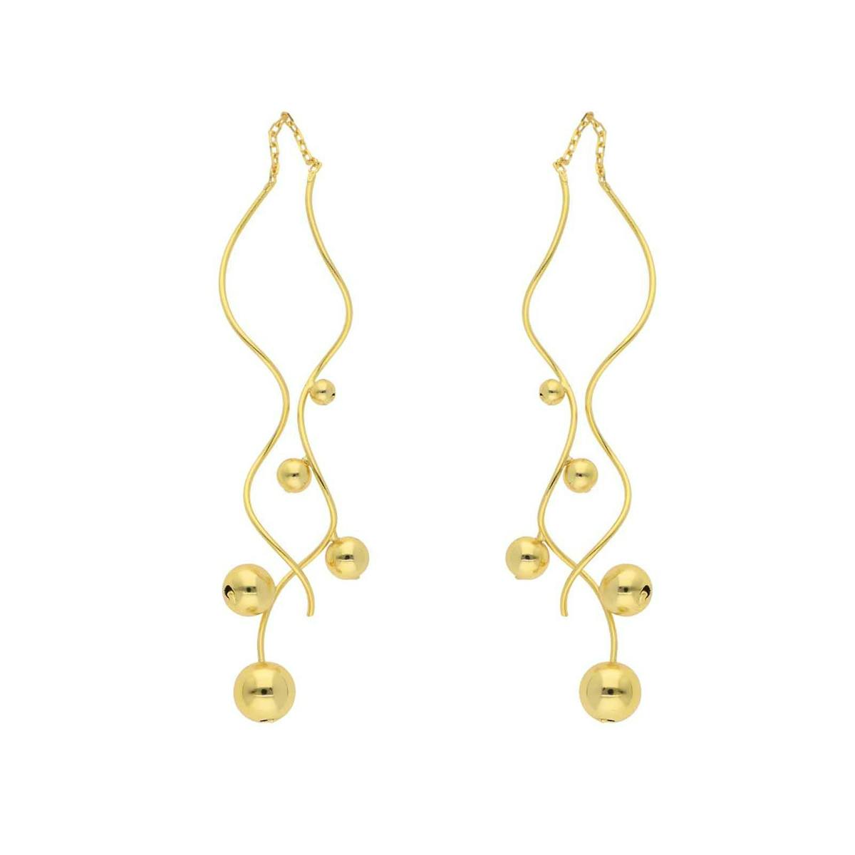 Nuni Copenhagen — Angelina Gold Earrings Nuni Copenhagen Angelina Gold Earrings — Korvakorut