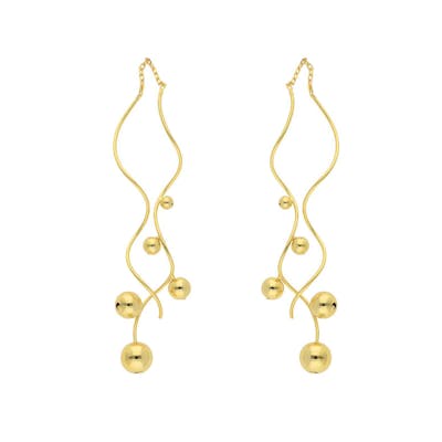 Nuni Copenhagen — Angelina Gold Earrings Nuni Copenhagen Angelina Gold Earrings — Øreringer
