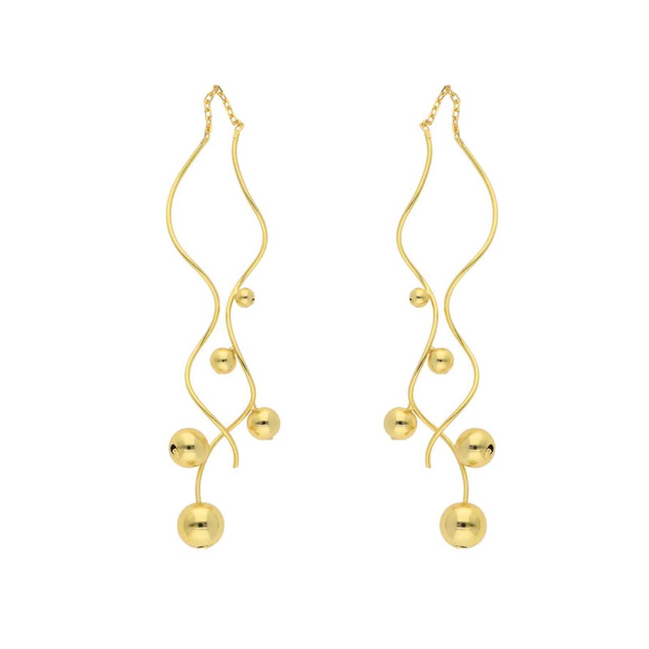 Nuni Copenhagen — Angelina Gold Earrings Nuni Copenhagen Angelina Gold Earrings — Örhängen
