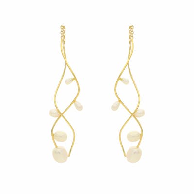 Nuni Copenhagen — Angelina Pearl Earrings Nuni Copenhagen Angelina Pearl Earrings — Øreringe