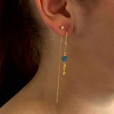 Nuni Copenhagen — Alma Blue Moon Earchains Nuni Copenhagen Alma Blue Moon Earchains — Náušnice